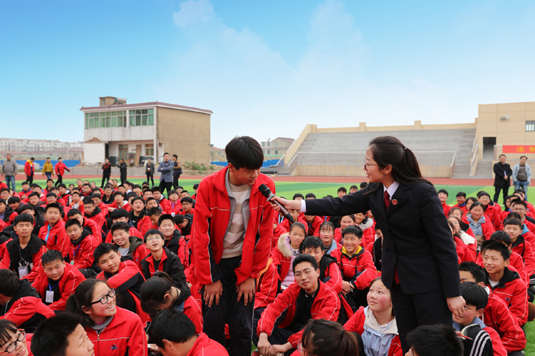 “守護青春，向校園欺凌說不”法治報告會